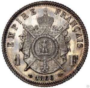 1 Franc (Napoleon III - Empire - Essai)