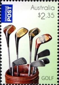 Golf Bag and Clubs