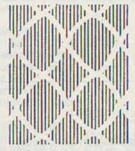 Official Stamp with black snake-shaped overprint