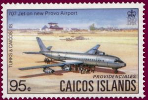 Boeing 707 on Provo Airport