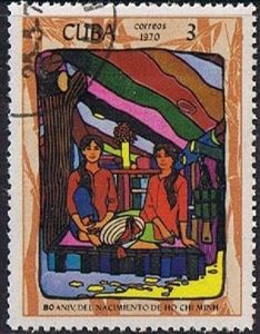 Two Vietnamese children