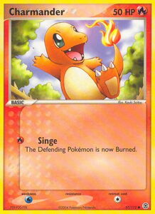 tarjeta de charmander