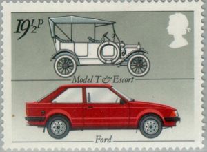 Ford 'Model T' and 'Escort'