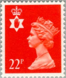 Queen Elizabeth II - 22p Machin Portrait