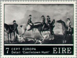 CEPT Europa - Detail 'Castletown Hunt'