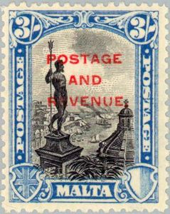 Statue of Neptune and the Grand Harbour, Valletta