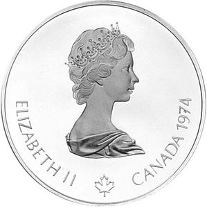 5 Dollars (XXI Summer Olympic Games 1976 Montreal - Rings - Series II)