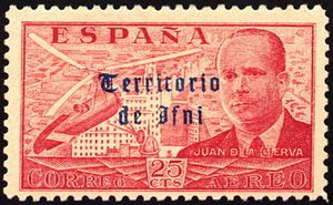 Juan de la Cierva,Overprinted