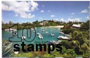 Booklet Pane of 10, Tucker's Town Bay