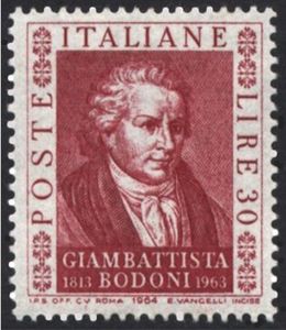 150th Death Anniversary of Giambattista Bodoni (1740-1813)