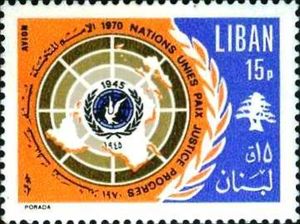 UN Emblem & World Map