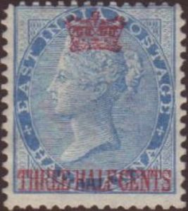 Queen Victoria (1819-1901) - Surcharged