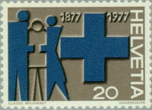 Alcoholic with Aid & Blue Cross Sign