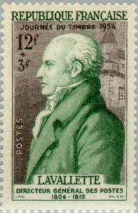 Lavallette - Postmaster-General 1804-1815