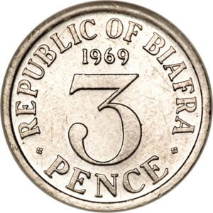 3 Pence (1/4 Shilling)