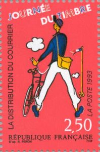 Mail Delivery Booklet Stamp