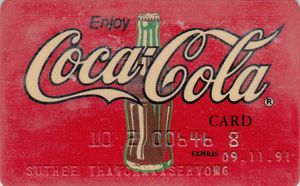 Enjoy Coca-Cola card