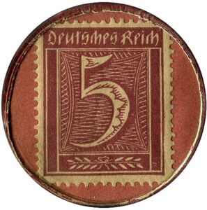 5 Pfennig (“Edel” sekt)