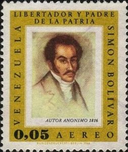 Unknown painter : Simon Bolivar