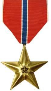 Bronze Star, for acts of heroism