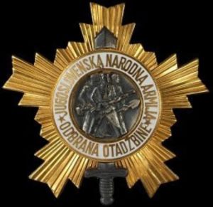 Order of the People's Army with Golden Star