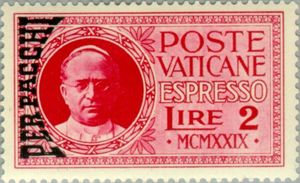 Effigy of Pope Pius XI