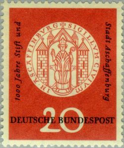 Townseal of Aschaffenburg from the year 1332