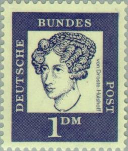 Baroness Annette von Droste-Hülshoff (1797-1848), poet