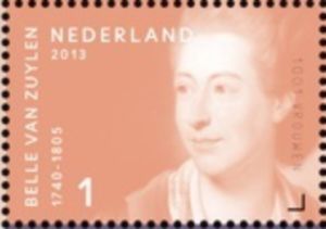 Belle van Zuylen (Zuylen 1740 - Colombier, Switzerland 1805)