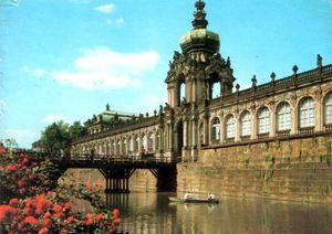 Dresden | The Crown Gate of the Zwinger