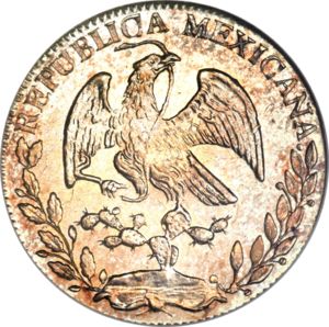 4 Reales (FIRST REPUBLIC. Guanajuato)