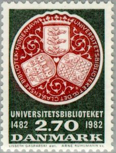 500 years university library in Copenhagen