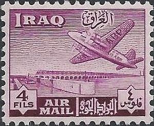 Vickers Viking "Al Mahfoudh" over Kut dam