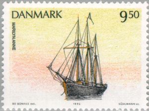 Gaff-rigged schooner "Marilyn Anne" (1919)