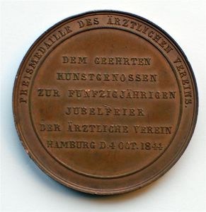 Jean Henry De Chaufepie Medal
