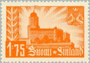 Vyborg Castle and Coat of Arms of Karelien