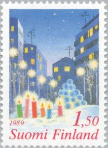 Christmas, Decorated Street