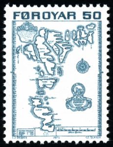 Map of Faroe Islands 1673