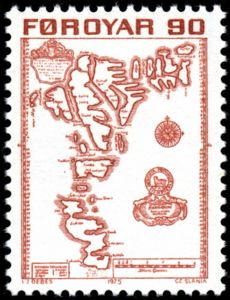 Map of Faroe Islands 1673