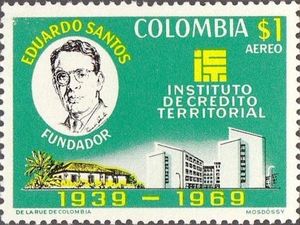 Dr.Eduardo Santos (founder)and building