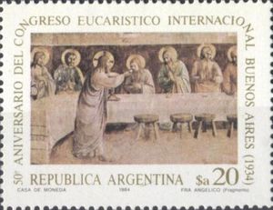 50th Anniv. of the International Eucharistic Congress, B.A.