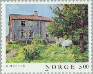 "The Farm", Gerhard Munthe (1849-1929