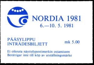 NORDIA Stamp Exhibition, Postship "Fürst Menschikow" (1836)