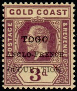 Stamp Gold Coast overprinted
