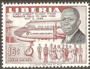 DC-6 and President William Tubman (1895-1971)