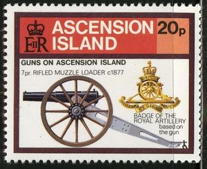 7 Pounder,RA Badge