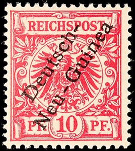 Imperial Eagle in a Circle - Overprinted