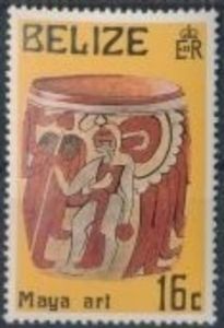 Vase with Costumed Priest Design