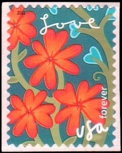 Love:Orange Red Flowers