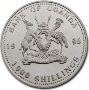 1,000 Shillings (Endangered Wildlife - African lion)